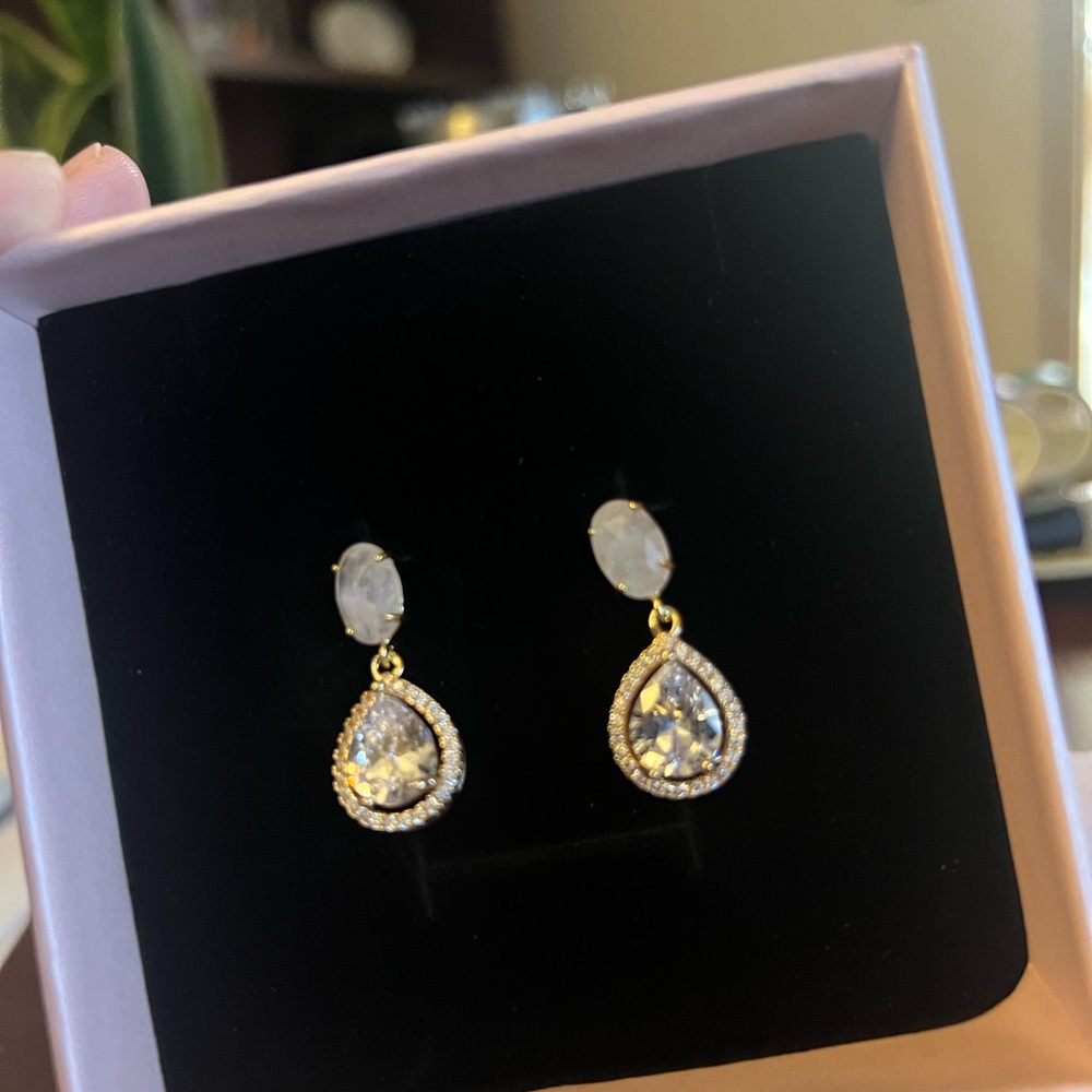 Rose Quartz Earrings